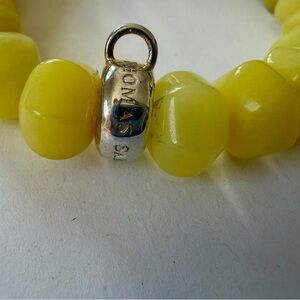 Thomas Sabo Silver and Yellow Bracelet